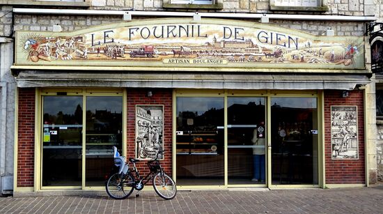 Hier gab's leckere Sachen auf die Hand