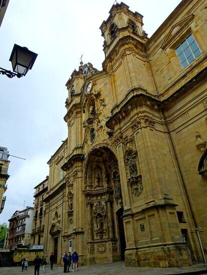 Basilica Santa Maria del Coro, Barockkirche, erbaut 1743 - 1774, da war ich nicht drin
