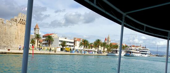 Rückfahrt mit dem Taxiboot