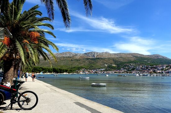 Wo die Bäume sind, ist der Campingplatz
