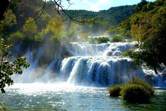 Blick auf den Skradinski buk
