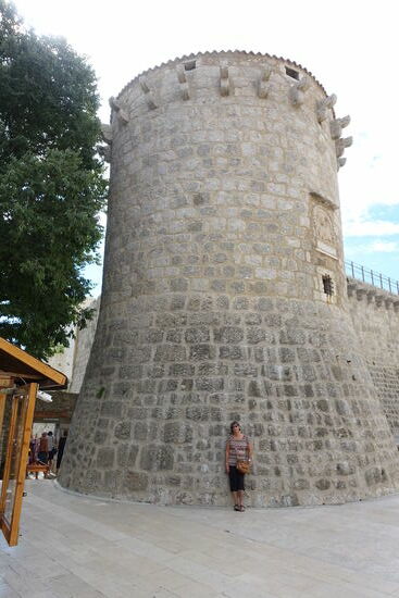 Kastell Frankopan, der runde Turm