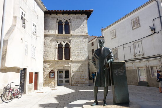 Eingang Museum in der Villa Arsan, errichtet 16. Jh.