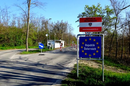 Blick nach Österreich