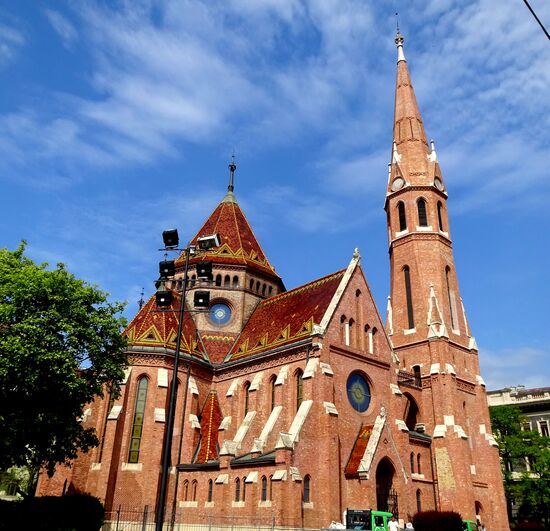 An der reformierten Kurche vorbei