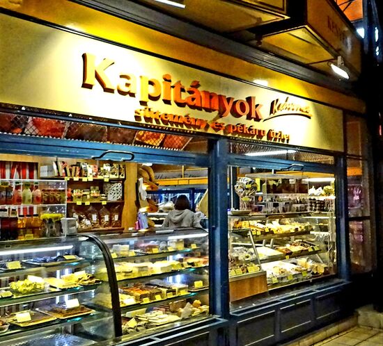 Bäckereien durften auch nicht fehlen