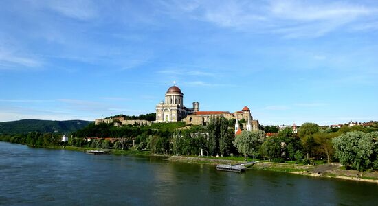 Blick auf die Basilika, 1148 m lang und 48 m breit
