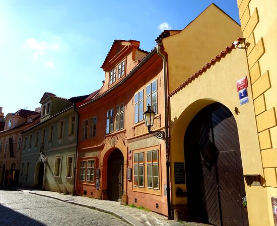 Auf dem Weg von der Mánesbrücke zur Karlsbrücke