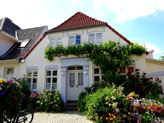 Hübsche Häuser fast überall