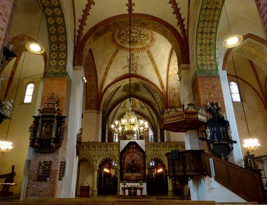 Blick auf den Hauptaltar