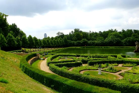 Blick auf die untere Ebene