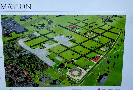 Diese Anlage wurde in den Jahren 1934-35 vollständig freigelegt und für die Öffentlichkeit freigegeben