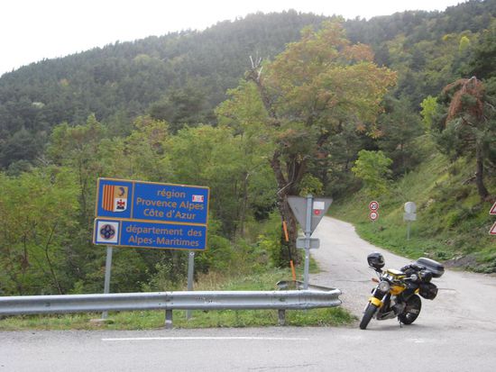 Col de Tende (französische Seite)