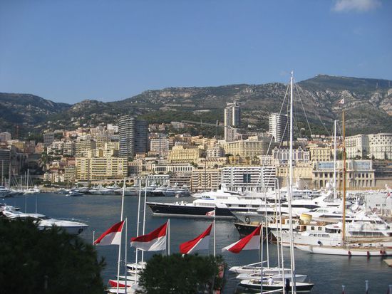 Hafen in Monaco