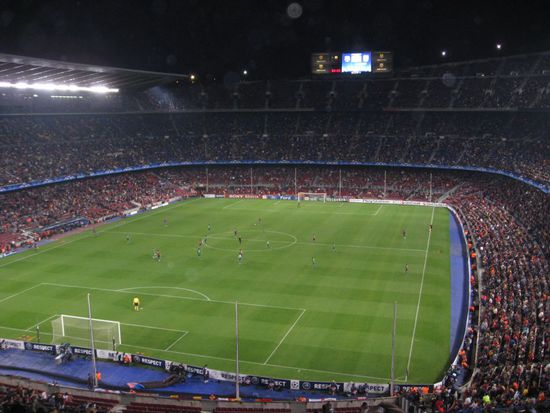 Camp Nuo (FC Barcelona vs. Rubin Kazan)
