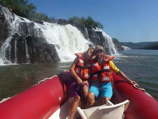 ein sportlicher zweisitzer fuer die fruehaufsteher an den cataratas de mocona.