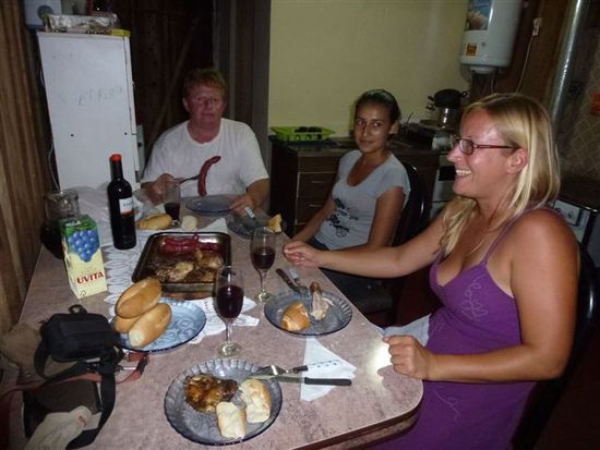 cena mit dario und su senora.