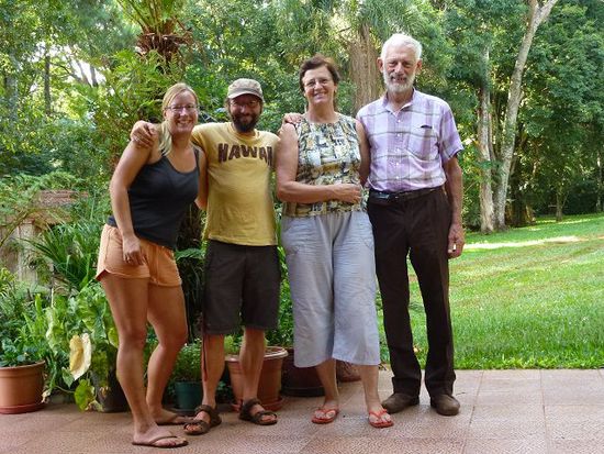 eine einzigartige geschichte - christine & hans auf ihrer terrasse im pn san rafael.
