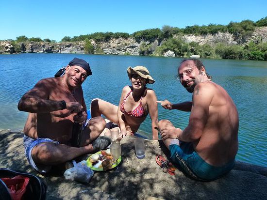 eduardo und alejandra aus buenos aires auf flitterwoche.