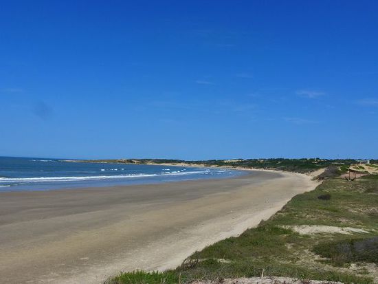 unser privatstrand. playa grande ist durchaus berechtigt.