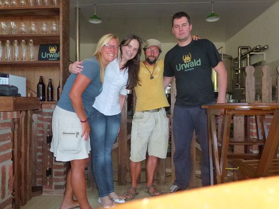 besuch in der cervejeria urwald in sao vendlino.