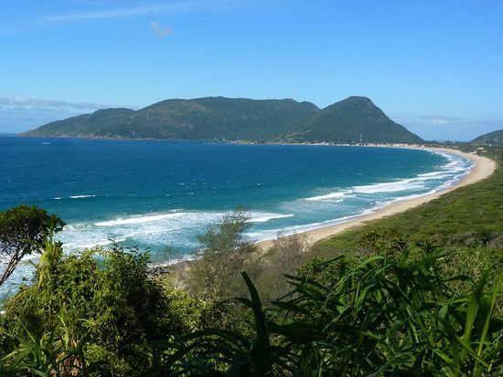 ausnahmsweise strahlt die sonne, praia amarcao.