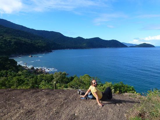 natur pur auf der westlichen seite von ilhabela.