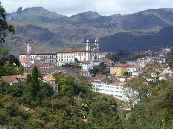 ouro preto, das koloniale juwel in minas gerais.