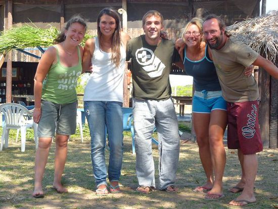 bis bald in bolivien, hier im pantanal mit agnes, marga und paulo.