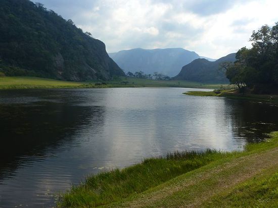 laguna de los vulcanes bei bermejo.