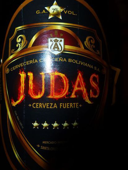 das bier der biere, judas bier mit 7 % gut im rennen.