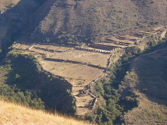 das machu pichu boliviens...fuer uns ganz alleine.
