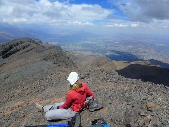 blick auf cochabamba.