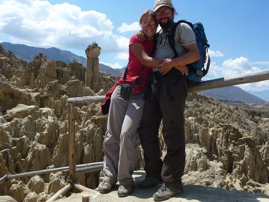 kurzer ausflug durchs villenviertel von la paz ins valle de la luna.