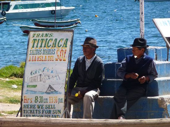 bienvendios titicaca.