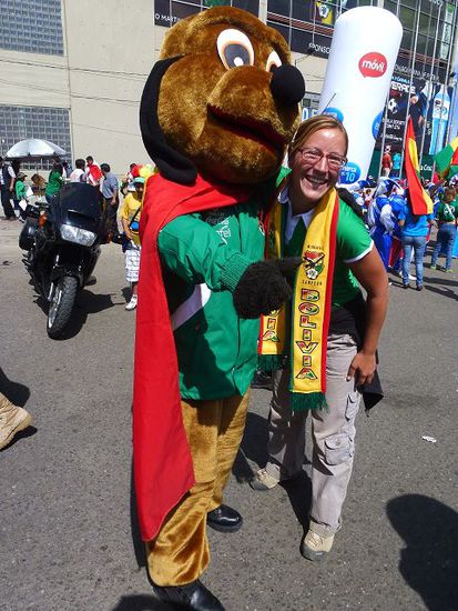 anke mit la mascota.