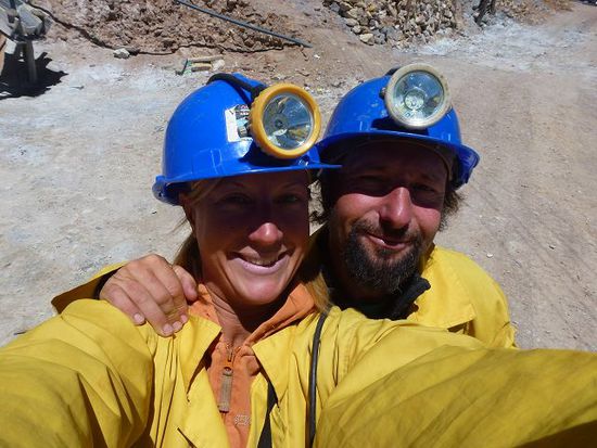 zwei neue mineros...eher nicht nach zwei stunden im loch hat man mehr als genug.