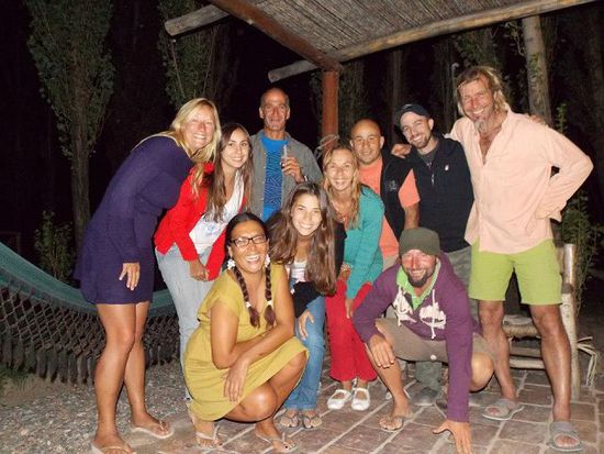 jeden tag ein fest und kein abendessen vor 11.30 pm, anke, maria paz, anna, nando, luisa, gabriela, jose, javi und patrick.