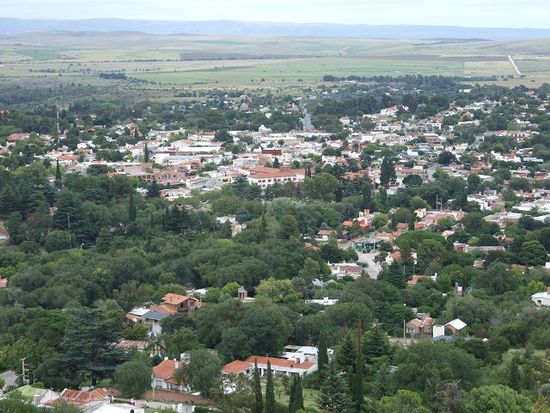 la falda in der sierra von cordoba.