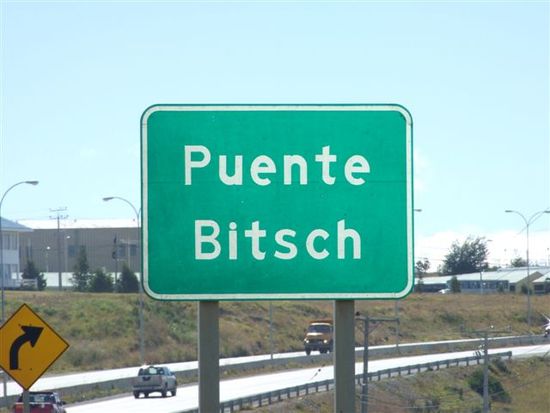 sympatische brücken verbinden punta arenas...