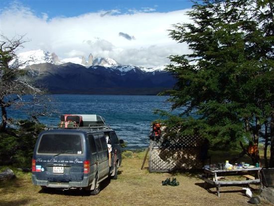 camping lago azul...mit heisser dusche...yupiiiiiii