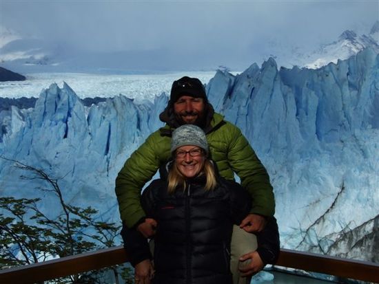 back beim gletscher der gletscher