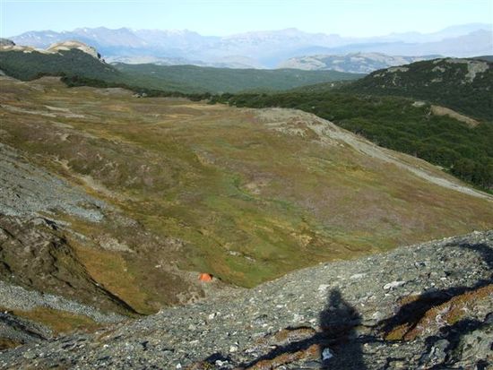 basecamp an der baumgrenze