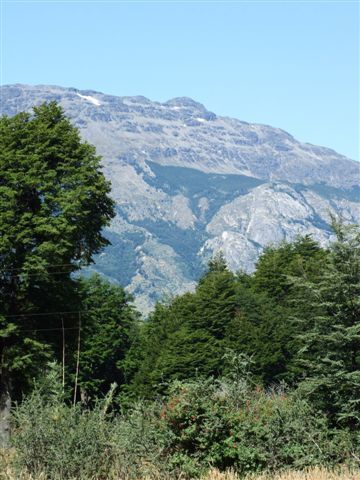 blick zurück zum cerro condor