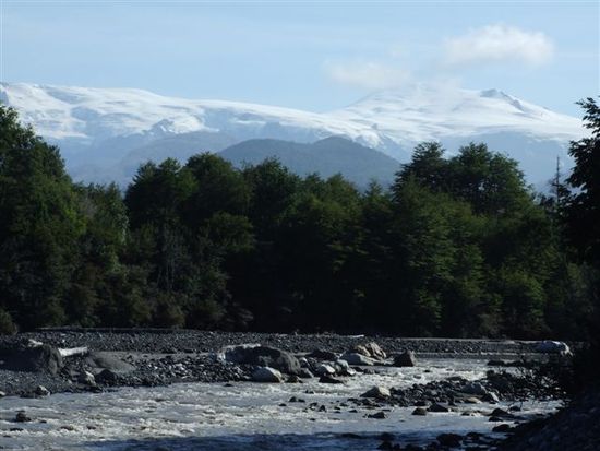 volcan michmanga, auf dem weg in den nat. park pumalin (wegen vulkanausbruchgefahr geschlossen)