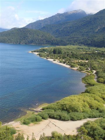 lago puelo, nähe el bolson
