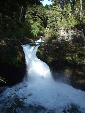 cascada los alerces