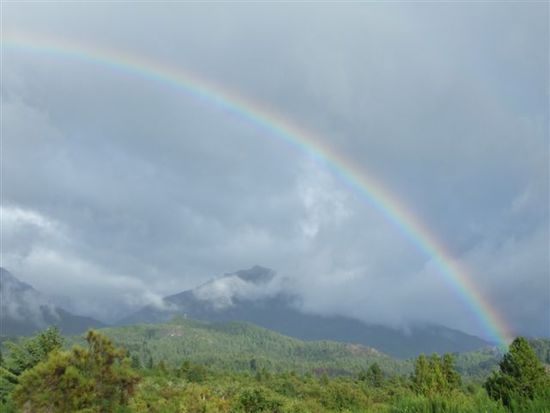 mit einem arcoiris fängt jeder tag edel an.