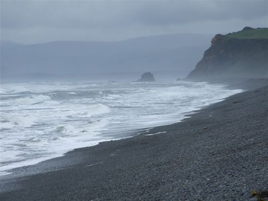 wilde pazifikküste im np chiloe.