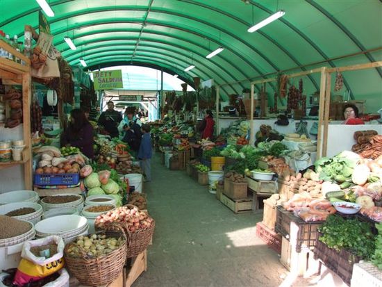 herrlicher markt in ancud.
